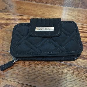 Vera Bradley Classic Black Small Wallet